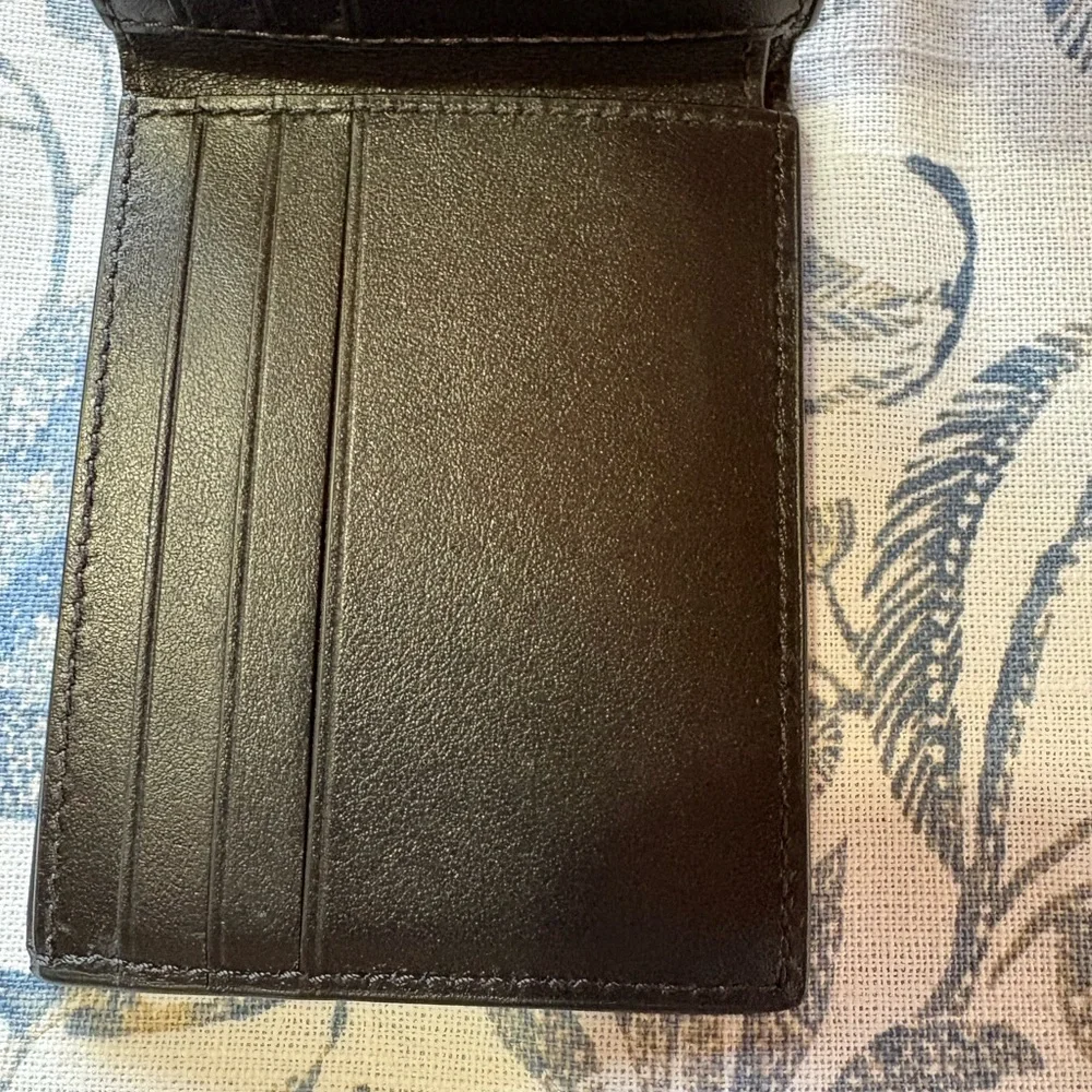 Coach Men’s Slim Billfold Wallet in Signature Canvas - Picture 4 of 7